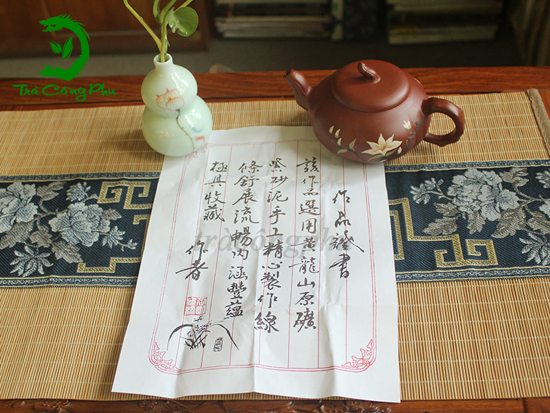 Ấm tử sa Quả Bí ATS1197